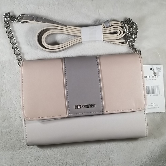 Nine West color block crossbody purse - Picture 4 of 7